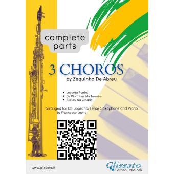 3 Choros for Soprano Sax & Piano