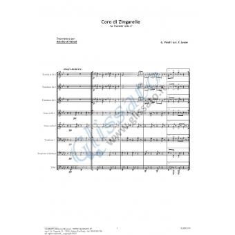 Coro di Zingarelle (brass 8et)