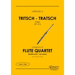 Tritsch - Tratsch Polka (4 flauti)