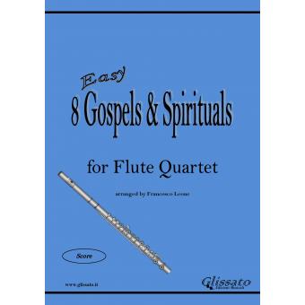 8 Gospels & Spirituals - Flute quartet (easy)