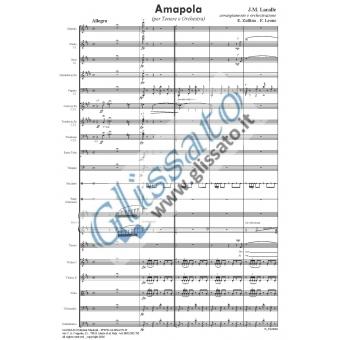 Amapola (Tenore e Orchestra)