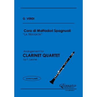 Coro di Mattadori Spagnuoli (Clarinet 4et)