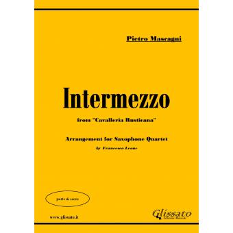 Intermezzo (Cavalleria Rusticana) Sax Quartet