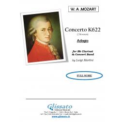 K622 Adagio - per Clarinetto e Banda