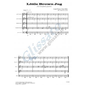 Little Brown Jug (sax 4et)