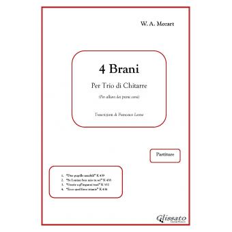 Mozart - 4 Brani per Trio di Chitarre