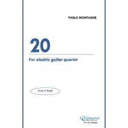 "20" for electric guitar quartet